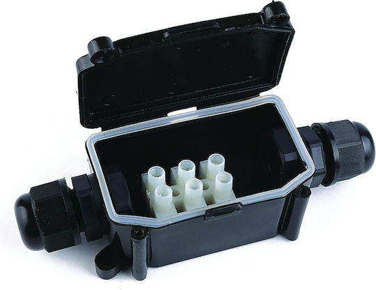Optonica Outdoor Branch Junction Box Waterproof IP68 in Black