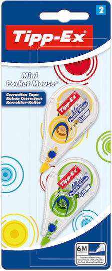 Tipp-ex Mini Pocket Mouse Корекционна лента Light Blue