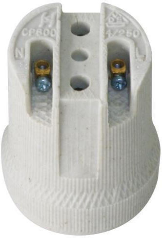 Elvhx Power Socket with Socket E27 in Gray color Set 1pcs 2936