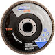 Kraft & Dele Disc de șlefuire P40 pentru șlefuire Μetal, de lemn și Materiale de construcție 115mm 10buc