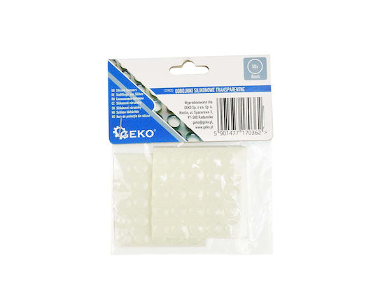 Geko Möbelsocken mit Aufkleber 8x8mm 1Stück G29820
