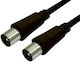 Lancom Καλώδιο Κεραίας Coax male - Coax male Μαύρο 10m (02.006.0120) 3τμχ