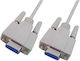 Cable RS232 9-pin female to RS232 9-pin female 1.8m (04.001.0129) 1pcs