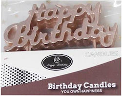Next Happy Birthday Κεράκι Γενεθλίων Happy Birthday σε Ροζ Χρυσό Χρώμα 3τμχ 33119-12---2 Next Happy Birthday Κεράκι Γενεθλίων Happy Birthday σε Ροζ Χρυσό Χρώμα 3τμχ 33119-12---2