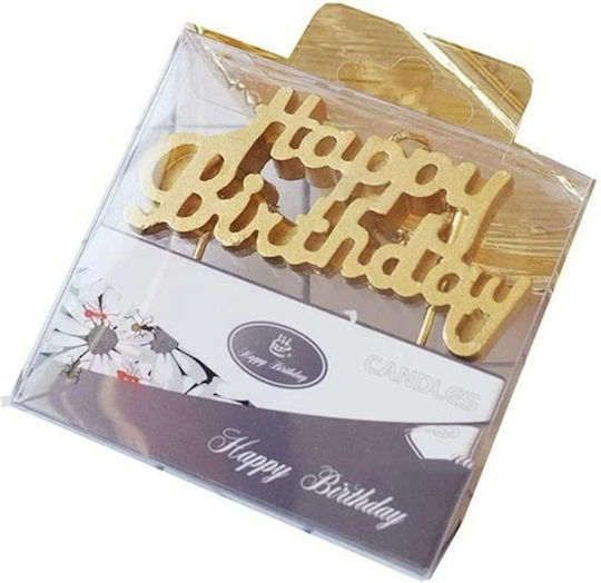 Next Geburtstagskerze Alles Gute zum Geburtstag in Gold Farbe 33119-18---2