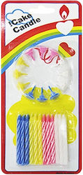 HOMie Lumanare De Ziua De Naștere Multicolor 24 Bucăți 11-484 HOMie Lumanare De Ziua De Naștere Multicolor 24 Bucăți 11-484