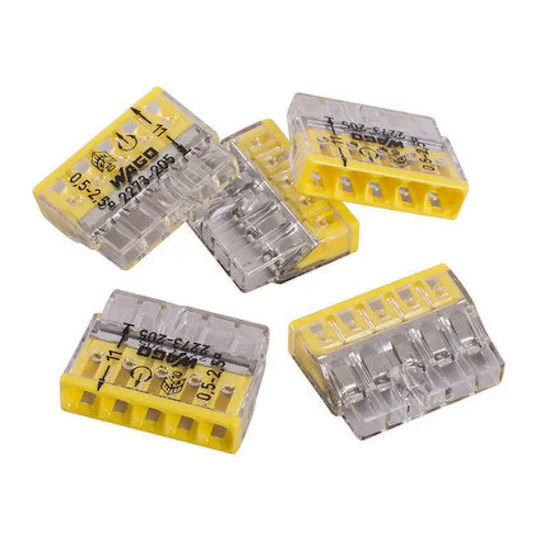 Wago Splice Terminal Connector 5P Terminal Anschluss (100Stück)