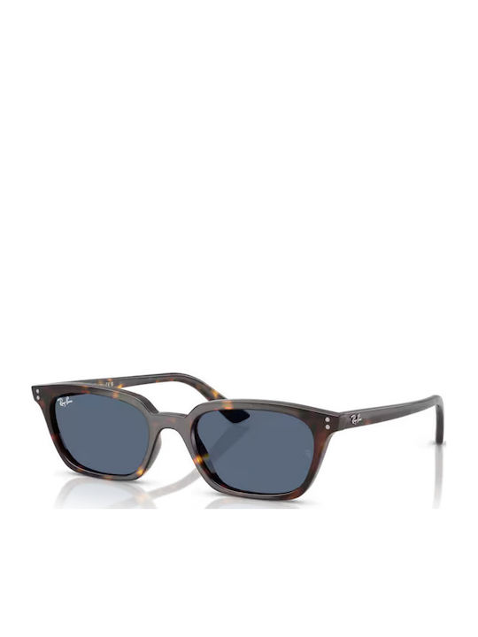 Ray Ban Zaya Unisex Sunglasses with Brown Tarta...