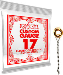 Ernie Ball Einzeln Stahl Laouto-Saiten 17" Kugelkopf