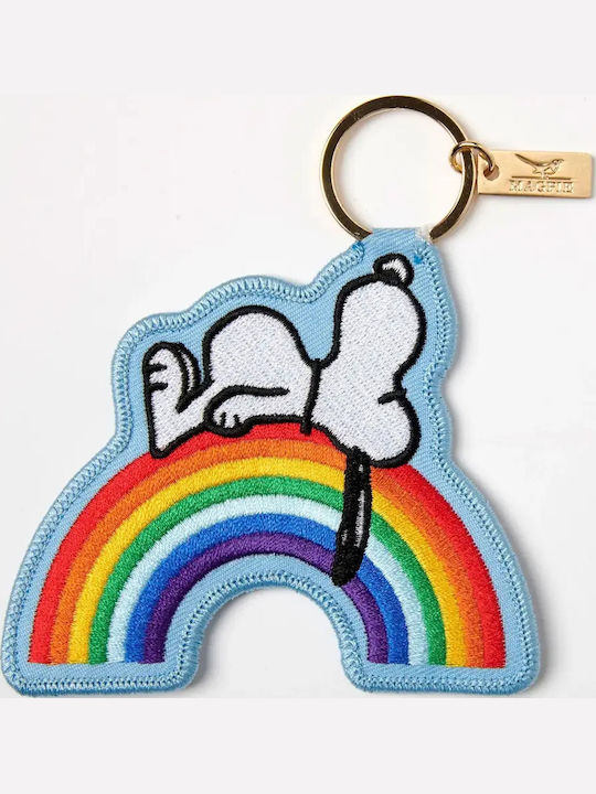 Magpie X Peanuts Schlüsselanhänger Regenbogen