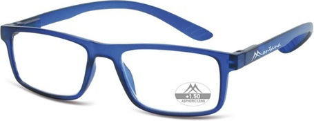 Montana Eyewear Lesebrille +3.50 in Blau Farbe