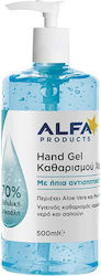 Alpha Hand Sanitizer Gel with Pump 500ml