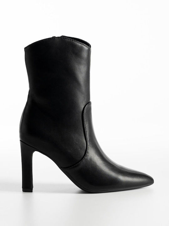 Bozikis Stiefeletten Damen Schwarz