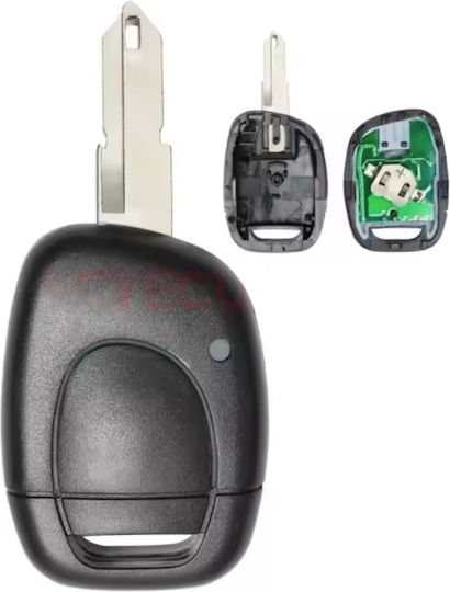 Techstar Autoschlüssel Schutzhülle 1 Taste 206 Blade Renault – Kompatibilität Clio Kangoo Megane Twingo