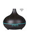 Vrising LED Aromatherapie-Diffusor Ultraschall mit Timer Braun 400ml