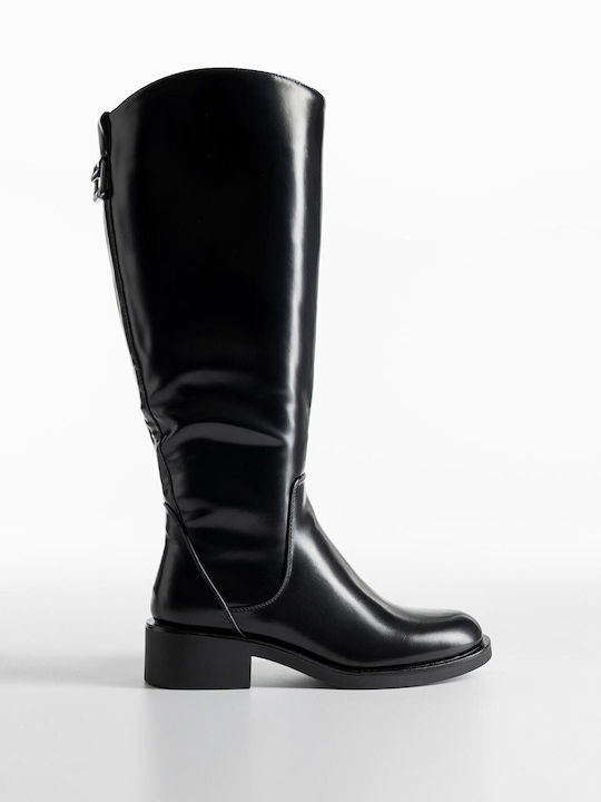 Bozikis Synthetic Leather Women's Boots with Zi...
