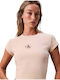 Monologo Damen T-Shirt Beige