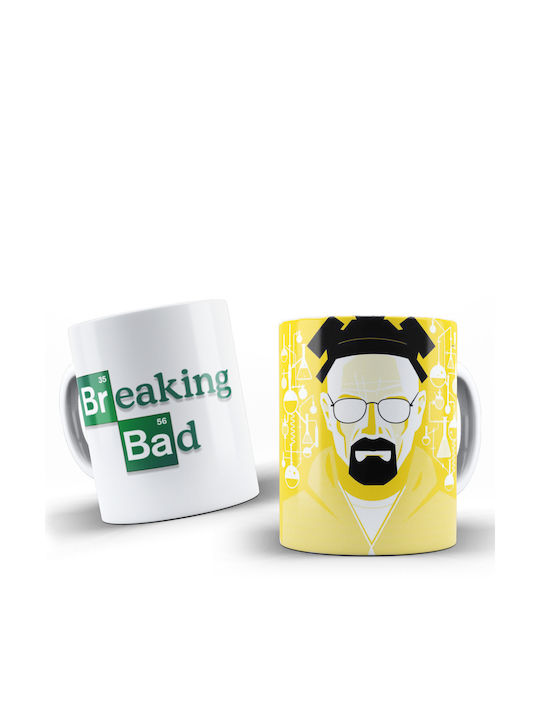 Digital Place Breaking Bad Cană Ceramică Albă 330ml