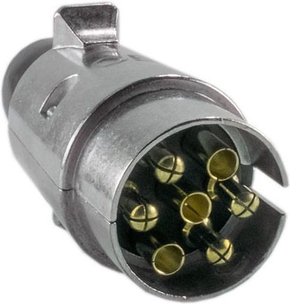 Metal 7-pin 12v Trailer Plug Carguard Trailer Trailer