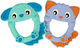 Playgro Teething Ring made of Silicone for 3 m+