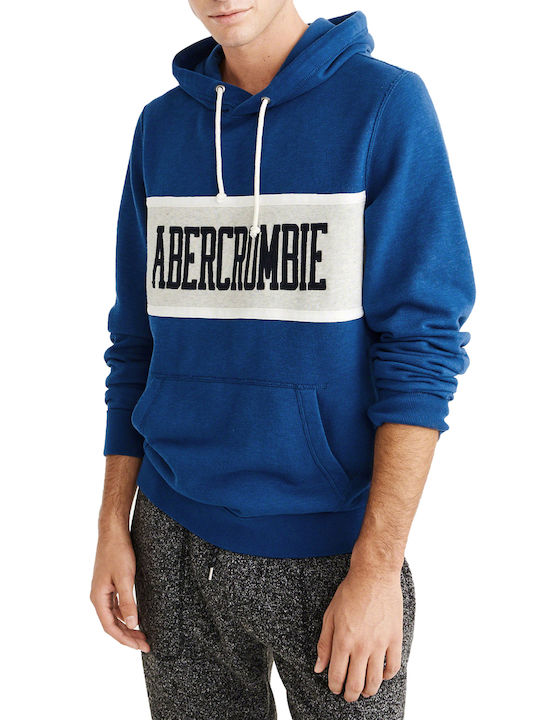 Sweatshirt with Hood Blue