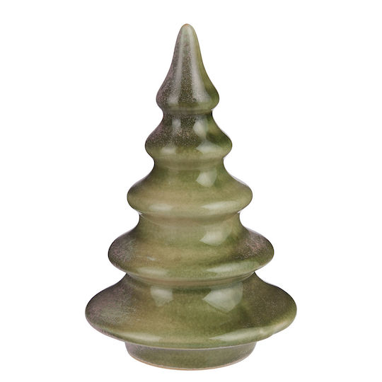 Sylvan Spirit Keramisches Weihnachtsbaum 11cm Grüner Durchmesser 8cm X Höhe 11cm