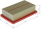 Bosch Air Filter F 026 400 625