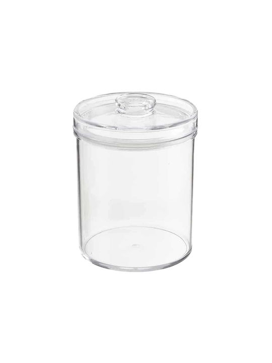 Yuk Vase for Sugar / Coffee with Airtight Lid Plastic Brown 1800ml