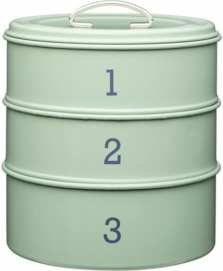 Kitchen Craft Σετ 3τμχ Βάζα Γενικής Χρήσης με Καπάκι Γυάλινο Διάφανο Kitchen Craft Σετ 3τμχ Βάζα Γενικής Χρήσης με Καπάκι Γυάλινο Διάφανο