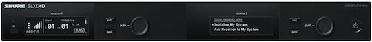 Shure SLXD4DE-G59 Drahtloser Mikrofonempfänger 470 514 MHz