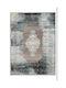 Tzikas Carpets Vintage Schlafzimmer-Teppichsets Modern Grau-Blau 3Stücke