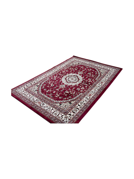 Balsan Modern Bedroom Rugs Set Red 9209 3pcs