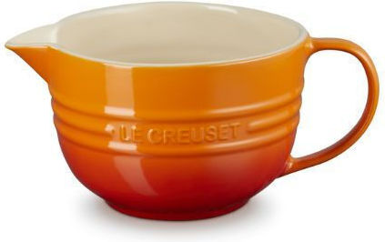 Le Creuset Servierschüssel Rund Keramik Orange Le Creuset Servierschüssel Rund Keramik Orange
