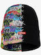 Split Knit Graff Beanie Unisex Fleece Beanie Knitted
