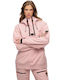 Women's Sports Softshell Jacket Waterproof and Windproof for Winter with Hood Pink