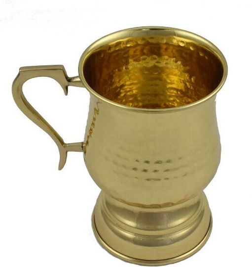 Glass Cocktail/Drinking / Water made of Copper in Gold Color 440ml