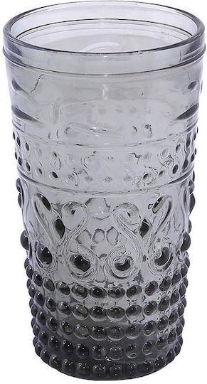 Espiel Set of Glasses Water made of Glass in Gray Color 550ml 6pcs