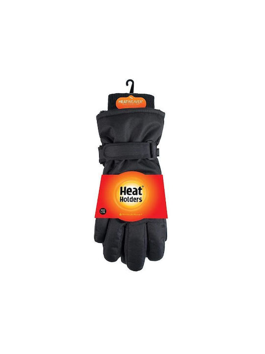 Heat Holders Ανδρικά Γάντια Σκι & Snowboard Μαύρα