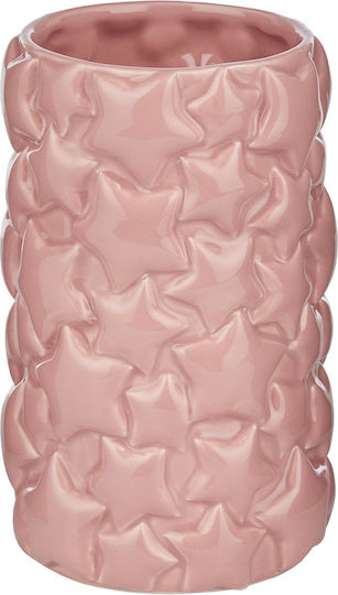 Butlers Διακοσμητικό Βάζο Statement Rosa 10x10x18cm 1Stück