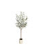 Supergreens Artificial Olive Plant Olivara Green 150 Cm 6-1276