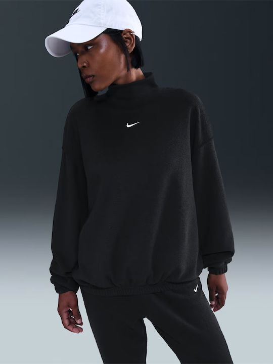Nike Sportswear Phoenix Long Women's Sweatshirt Black HV2741-010