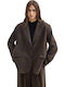 SunsetGo! Damen Blazer Braun
