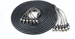 Four Connect Rca Kabel 4-800257 Stage 2 5,5 Meter 6 Kanäle Four Connect Rca Kabel 4-800257 Stage 2 5,5 Meter 6 Kanäle