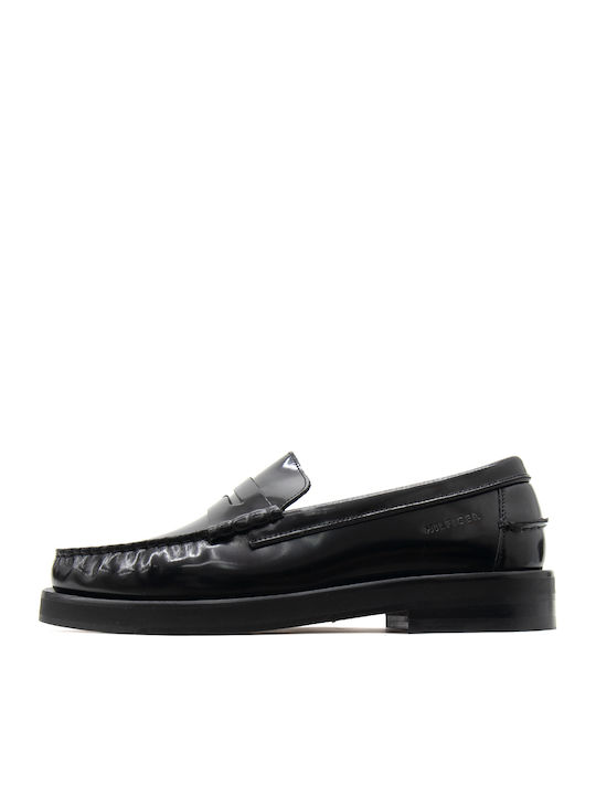 Tommy Hilfiger Classic Ανδρικά Μοκασίνια Μαύρα