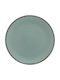 Dot Uranus Serving Platter made of Porcelain Blue with Diameter 26cm