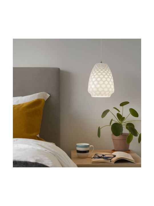Viokef Felicia Ceiling Light White with E27 Soc...