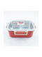 Dream House Inox Lunch Box Silver 17.8x12.4cm