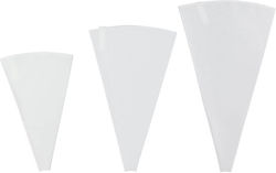 Lily Cook Set Pastry Bags Plastic 20cm 3 Pieces KP5425