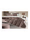 Guy Laroche Σετ Πάπλωμα Υπέρδιπλο 220x240εκ. Safari Choco 3τμχ 530 GSM
