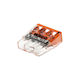 Compact Connector Joining 3 Wires Max 2.5 Mm² 100 Pcs Wago 2273-203